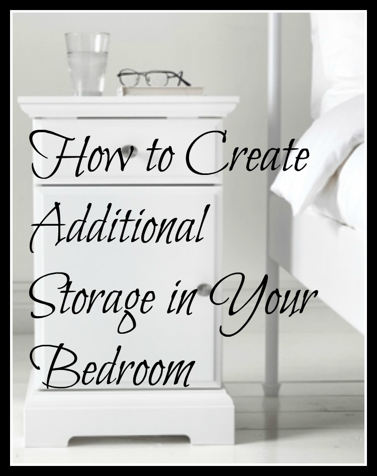 How to create additional storage in your bedroom