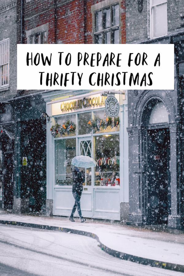 Prepare for a Thrifty Christmas, frugal christmas, money saving christmas